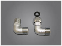 フレキエルボ 片ナット付フレキエルボ